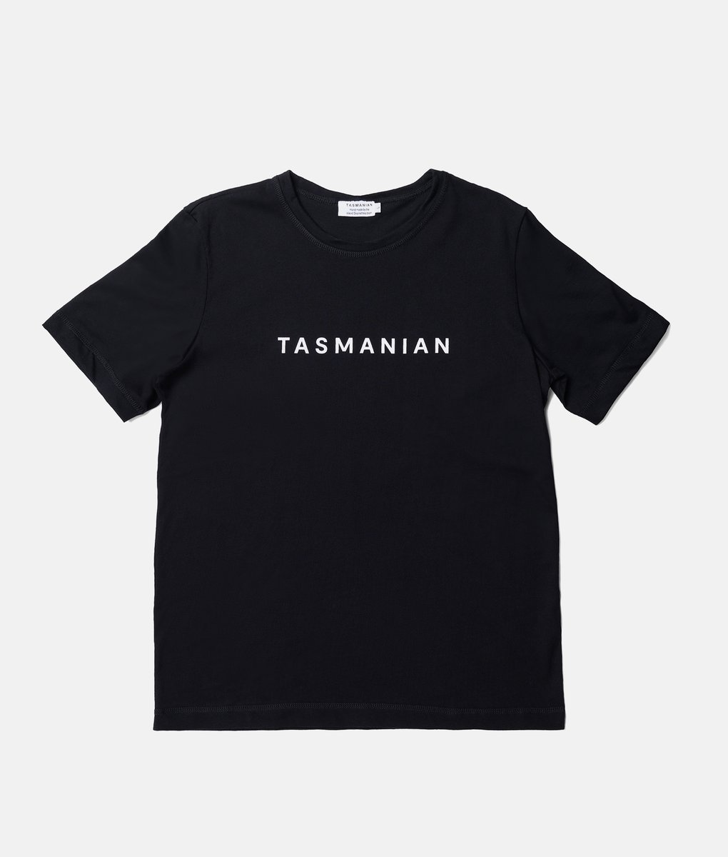 Tasmanian - Tasmanian Made - Black Tee _Web
